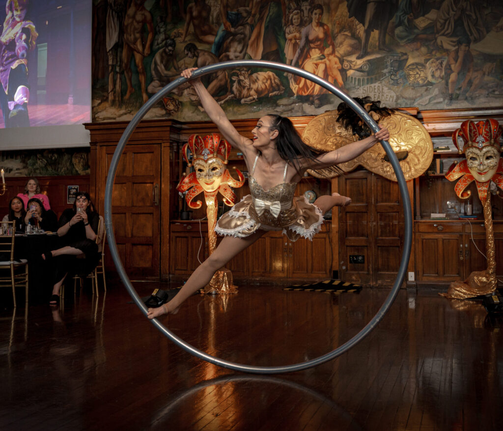 cyr wheel performer sydney hire