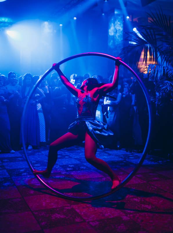cyr wheel performer sydney